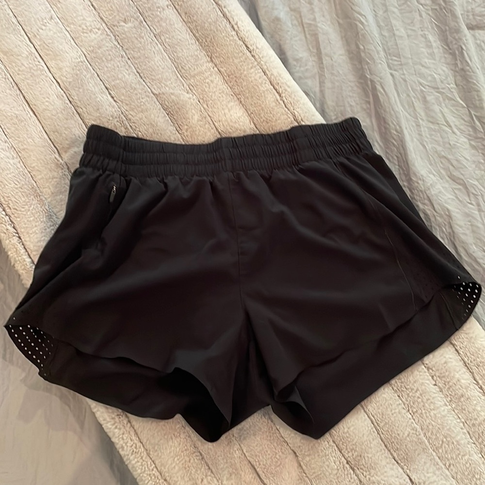 Black Athleta shorts